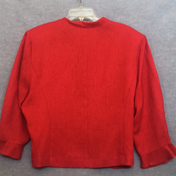 Ann Travis Jacket Christmas Holidays Valentines Career Office - Picture 9 of 11